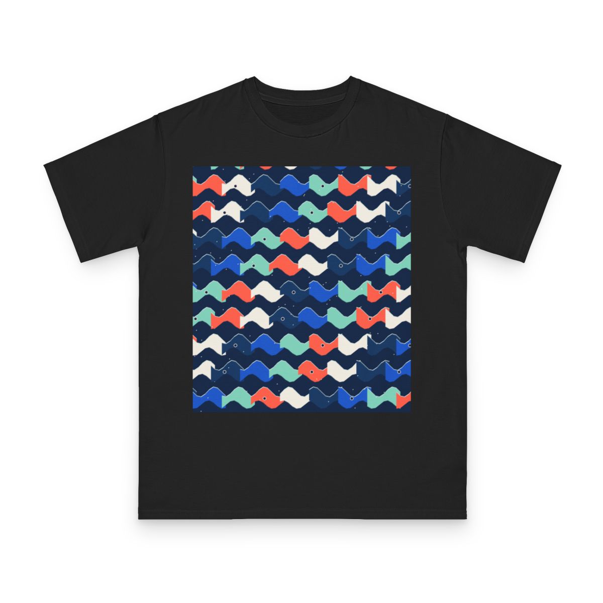 Zoitra Tide Lattice Organic Tee — gallery view 1 of 4