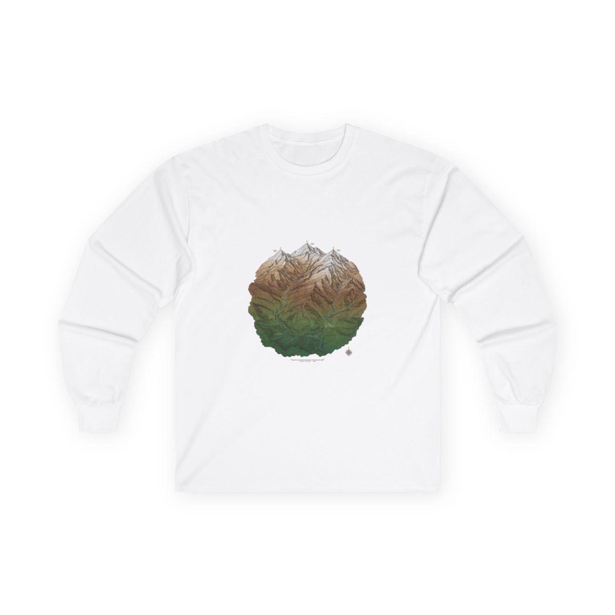 Zoitra Topo Lines Long-Sleeve — gallery view 1 of 6