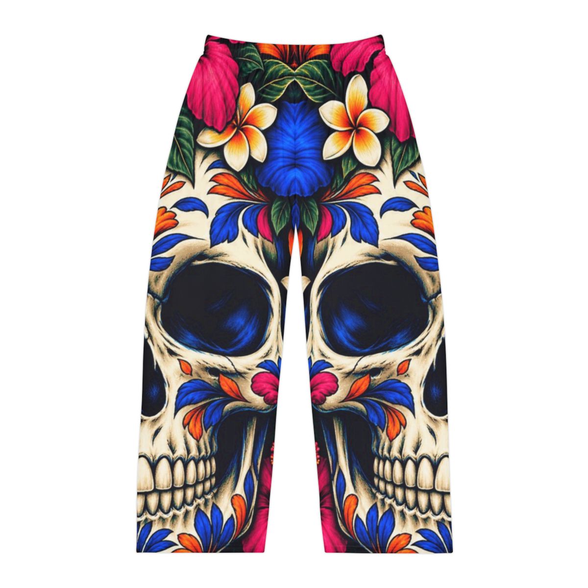 Zoitra Tropical Calavera Men's Lounge Pants — Luxury Edit from Zoitra Collective