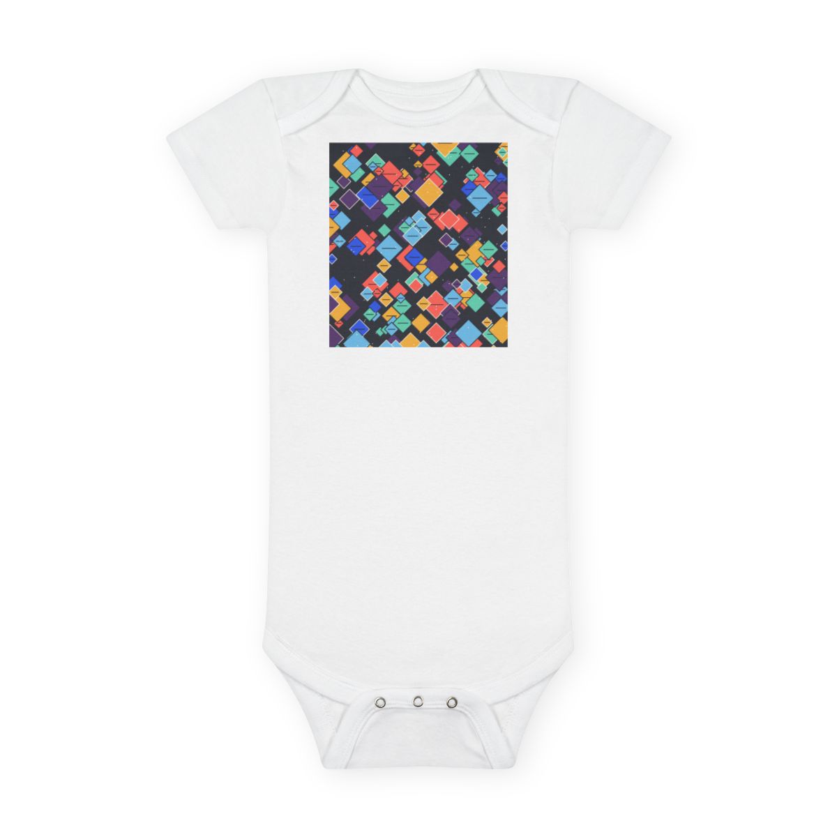Zoitra Twilight Mosaic Baby Bodysuit — Baby & Kids from Zoitra Collective