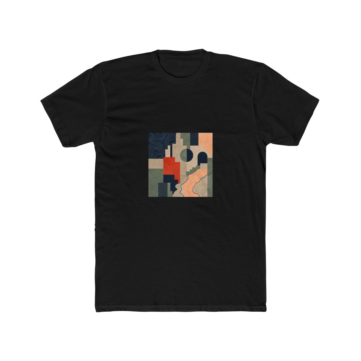 Zoitra Urban Contour Cotton Crew Tee — Apparel from Zoitra Collective