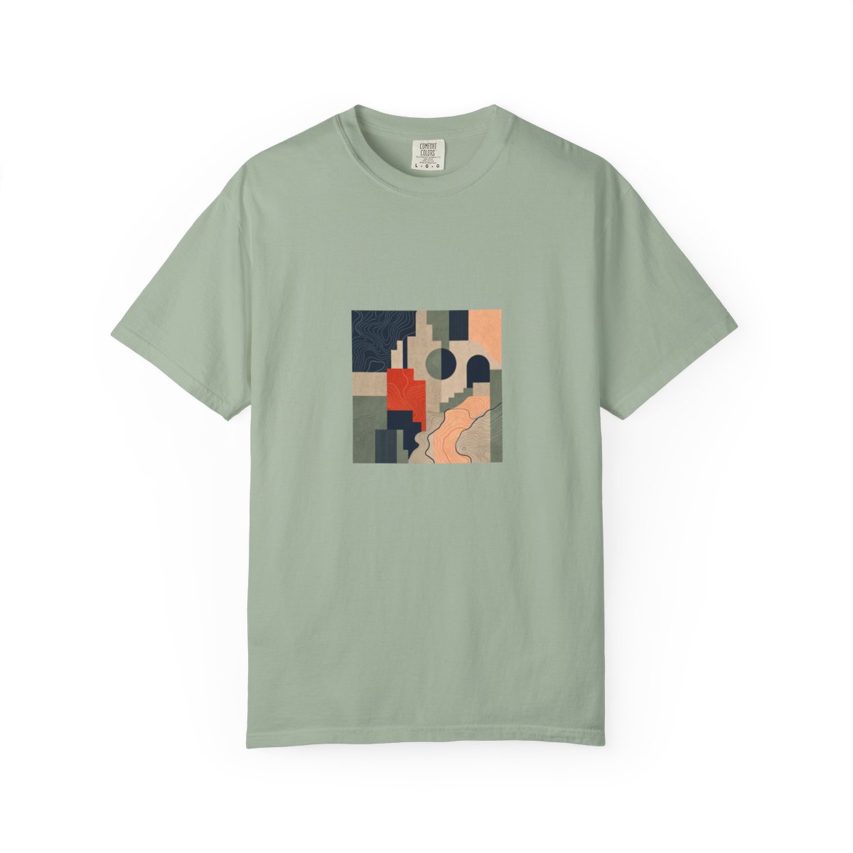 Zoitra Urban Contour Garment-Dyed Tee — gallery view 1 of 18