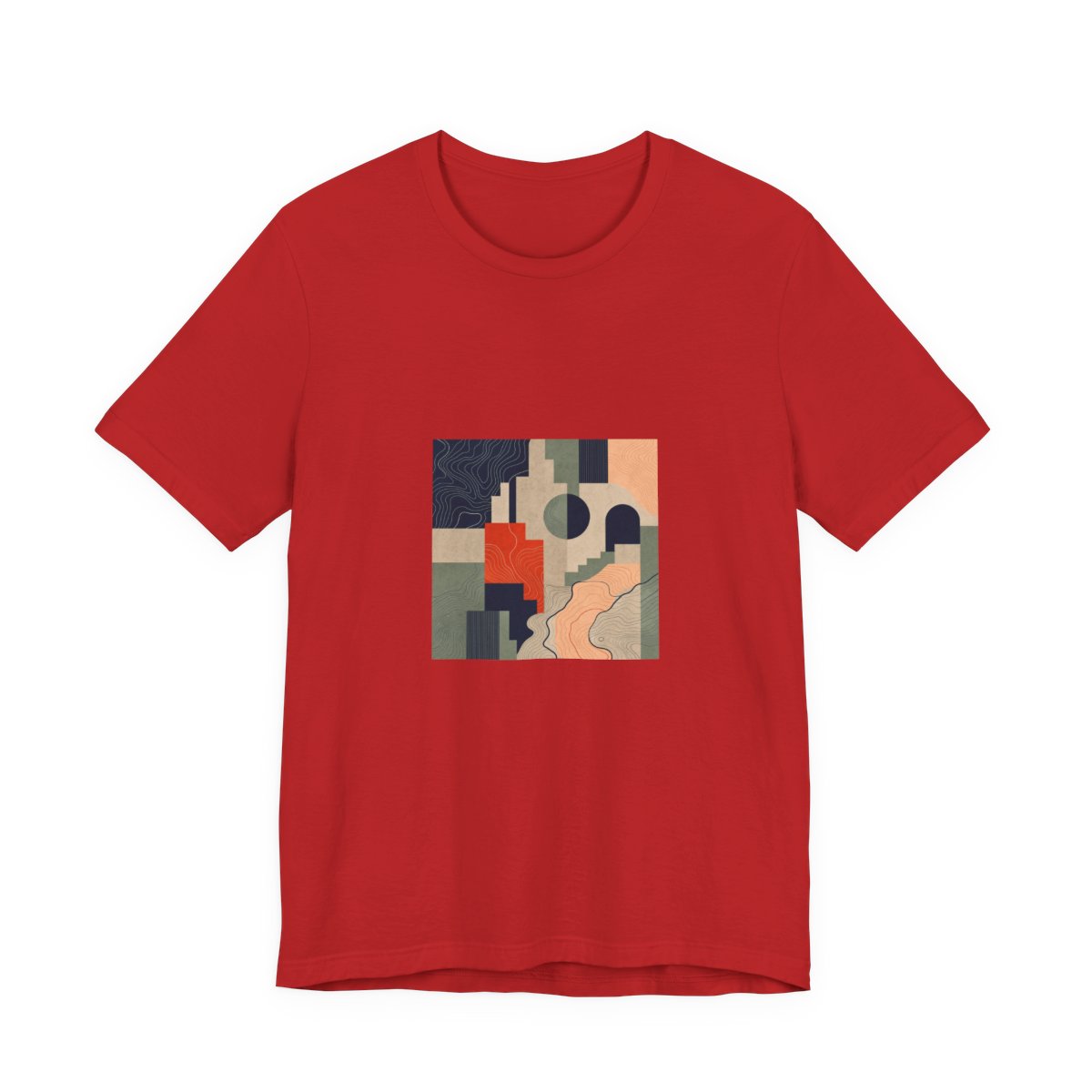 Zoitra Urban Contour Softstyle Tee — gallery view 1 of 33