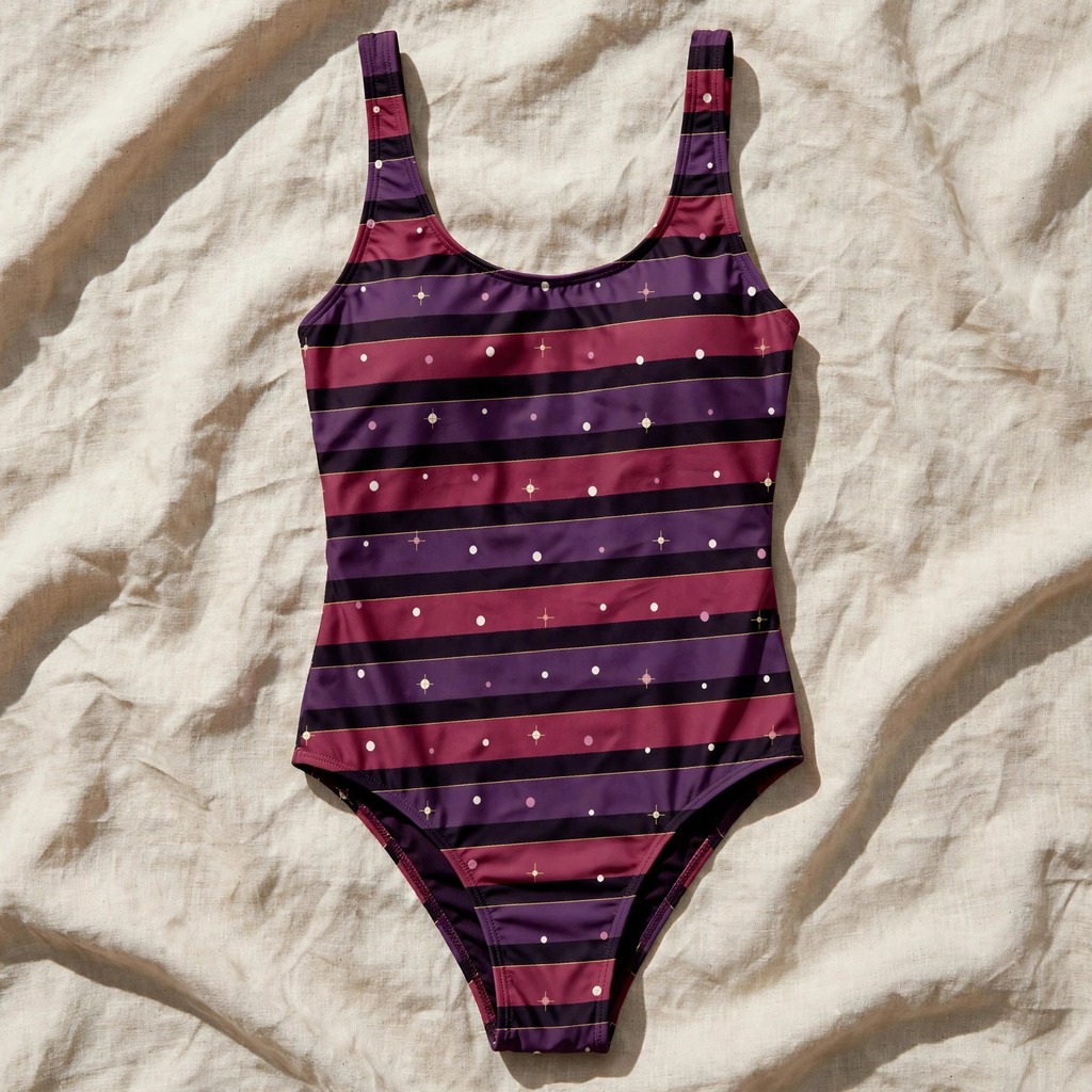 Zoitra Velvet Constellation One-Piece Swimsuit — gallery view 1 of 1