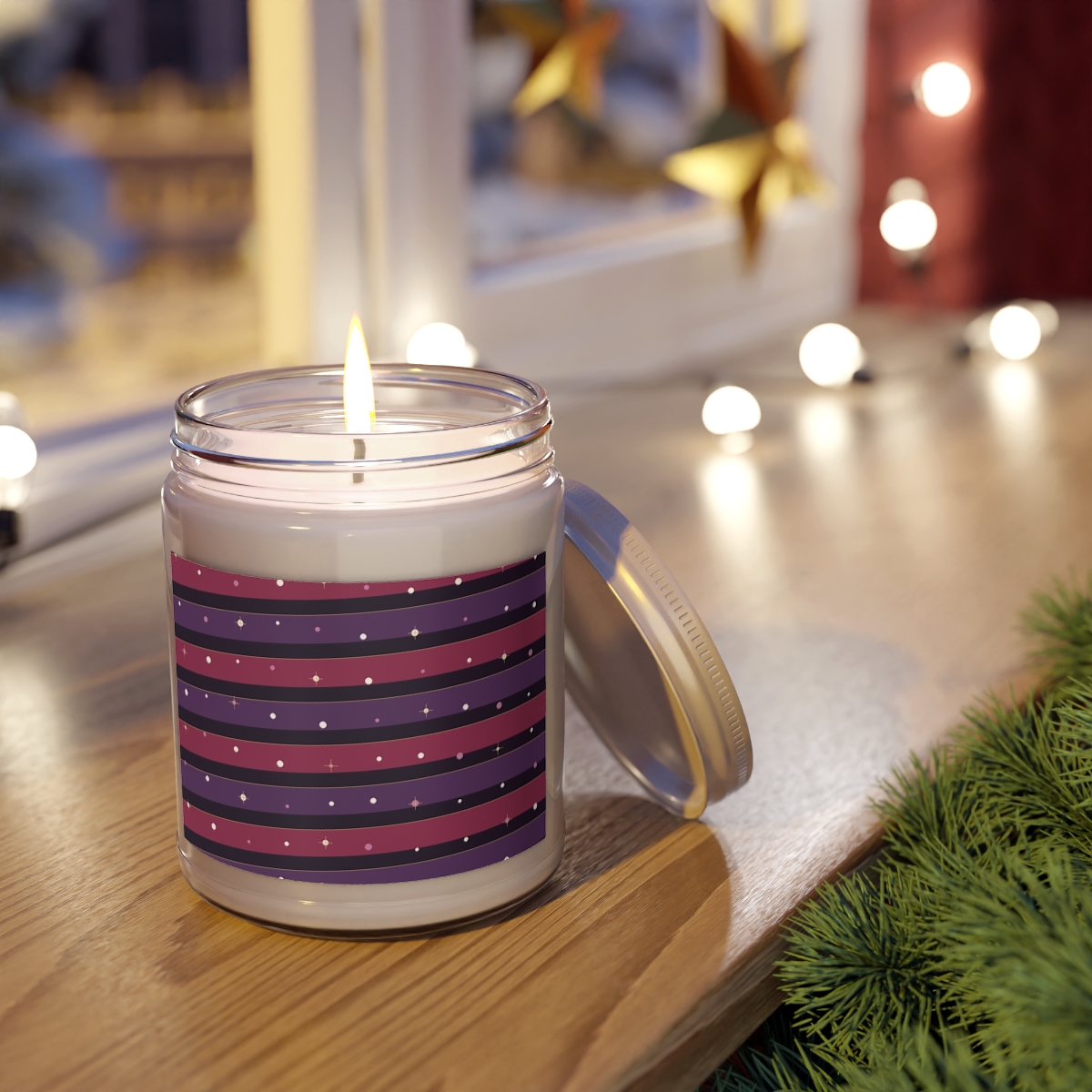 Zoitra Velvet Constellation Scented Soy Candle — gallery view 1 of 4