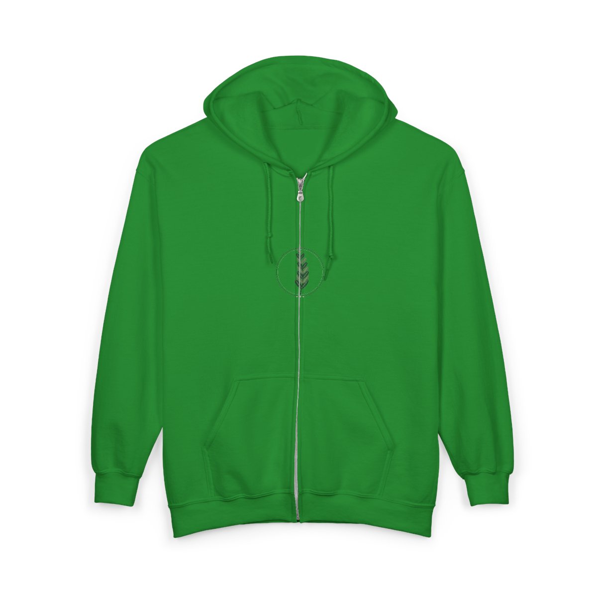 Zoitra Verdant Fern Heavy Blend Hoodie — Luxury Edit from Zoitra Collective