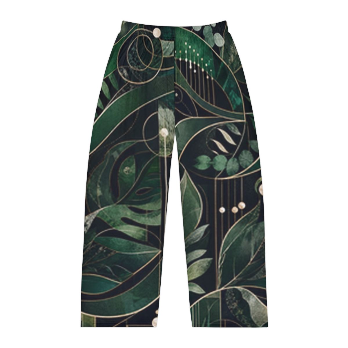 Zoitra Verdant Signal Men's Lounge Pants — Luxury Edit from Zoitra Collective