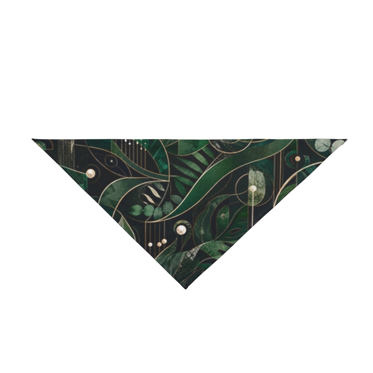 Zoitra Verdant Signal Pet Bandana — gallery view 1 of 5