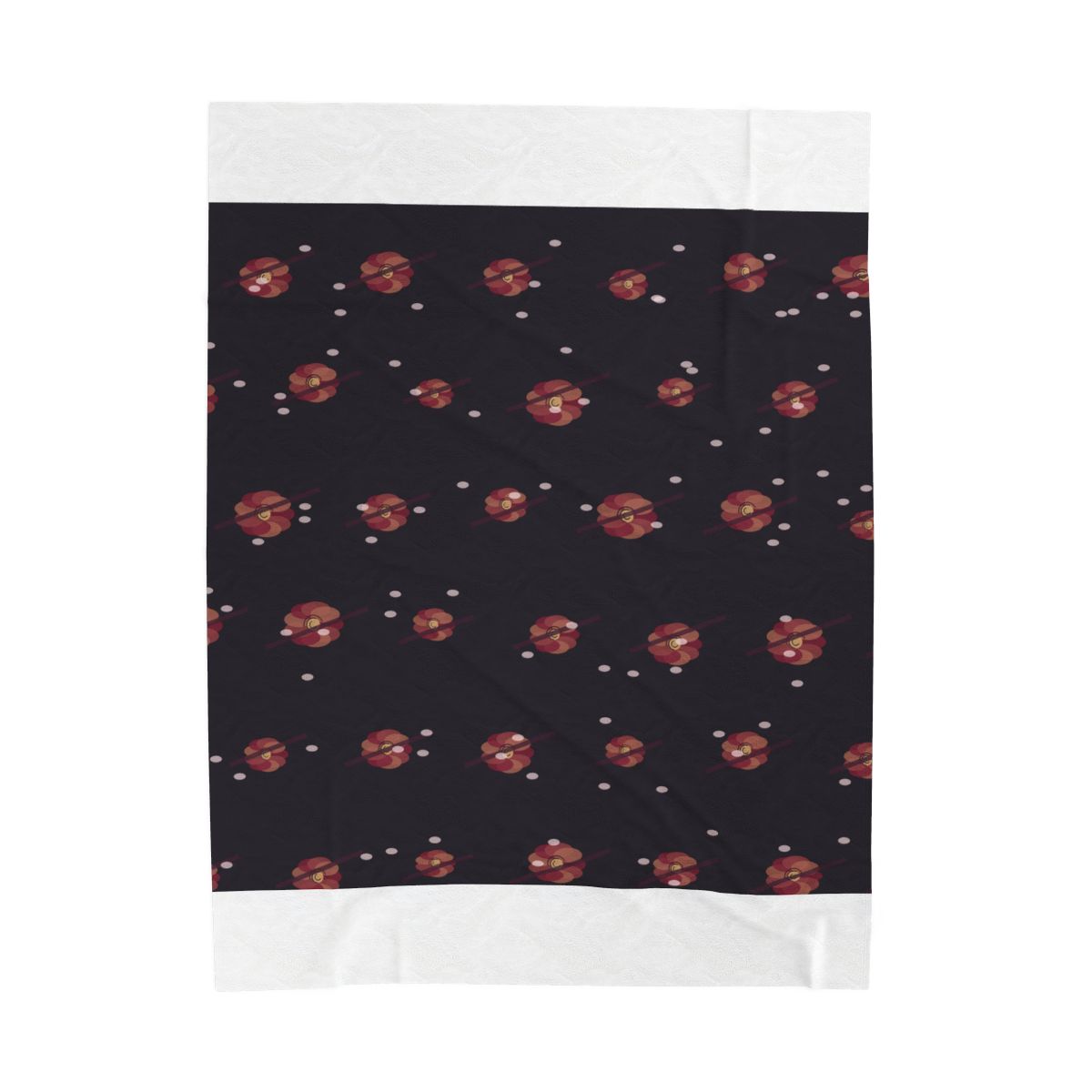 Zoitra Vesper Rose Velveteen Blanket — gallery view 1 of 8