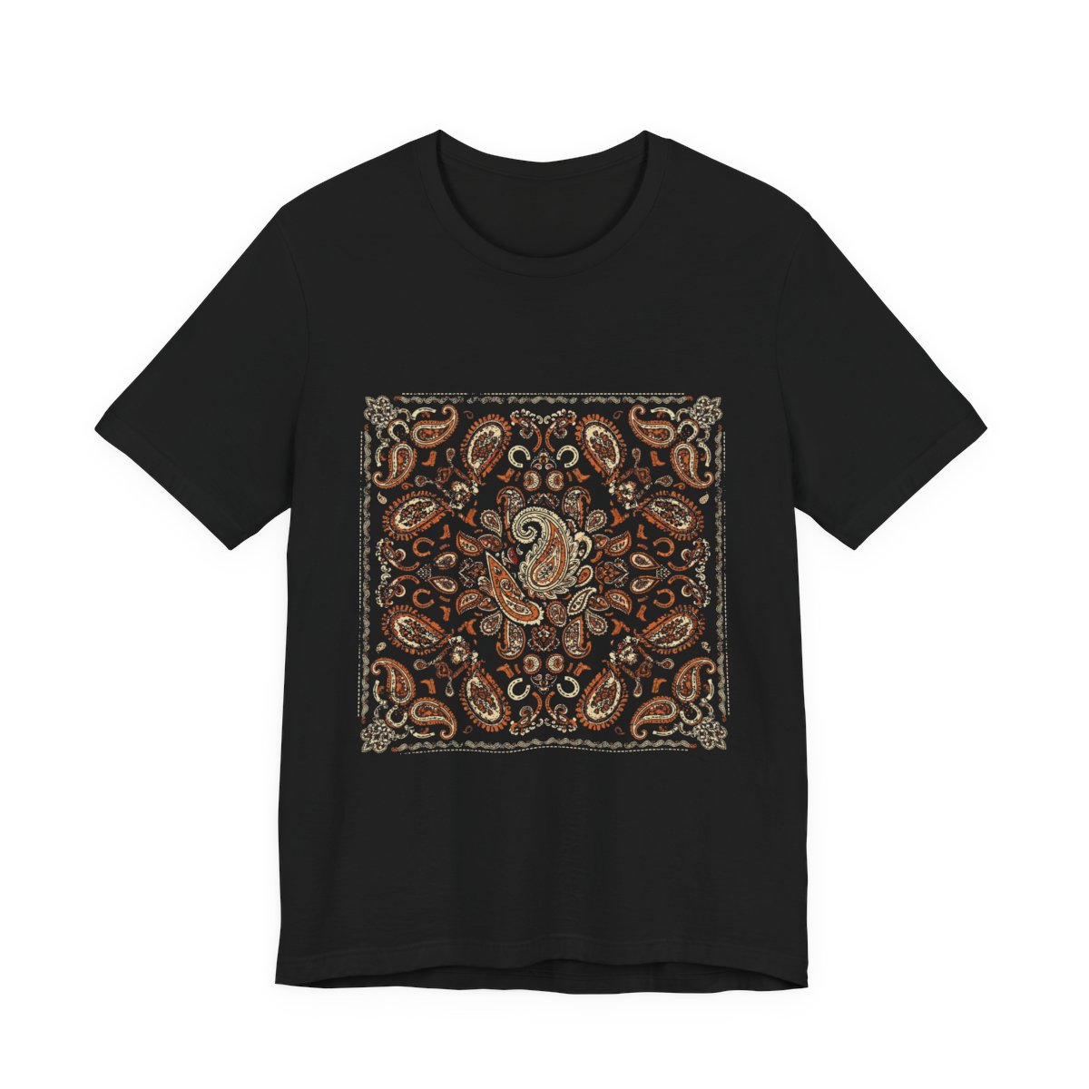 Zoitra Western Bandana Paisley Tee — Apparel from Zoitra Collective