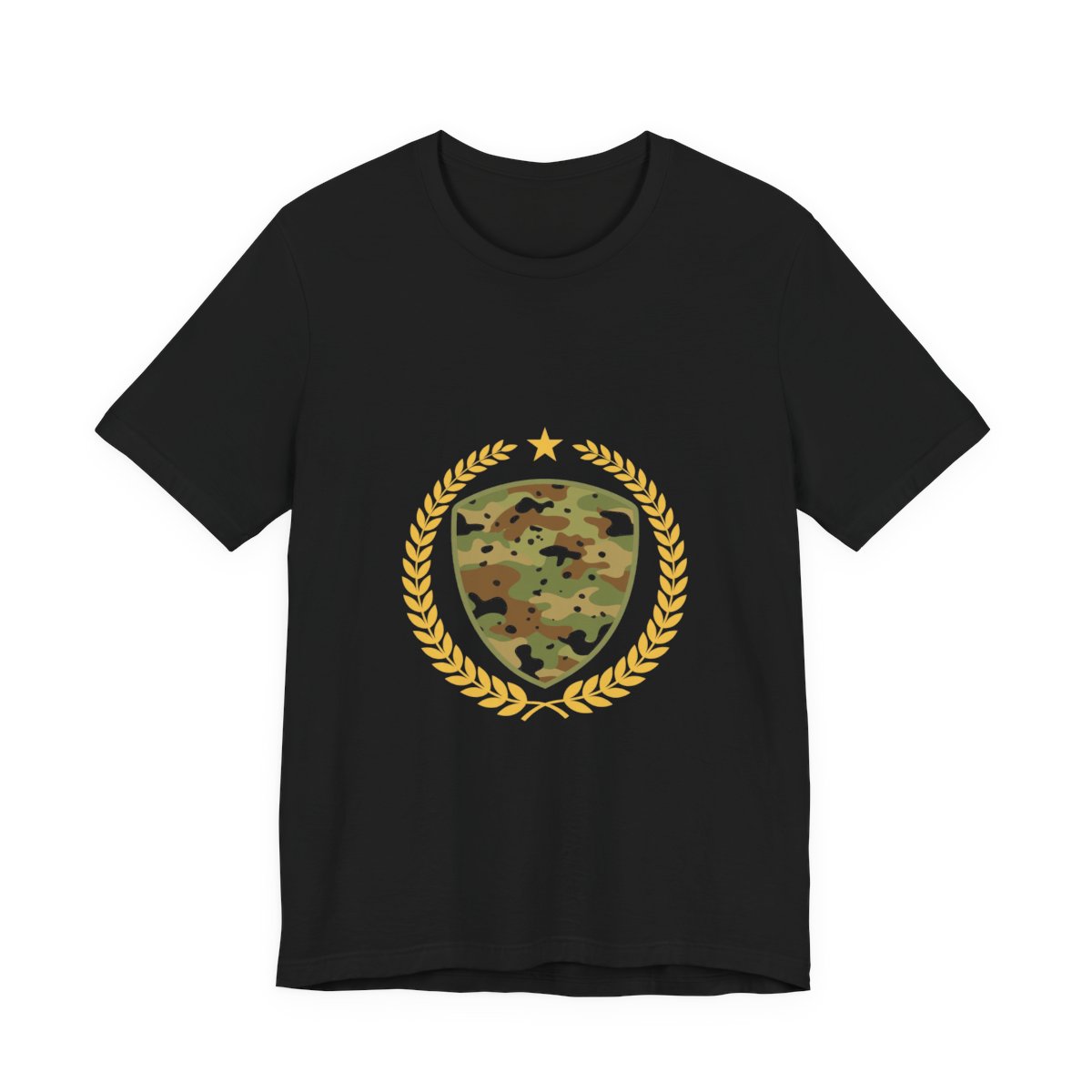 Zoitra Woodland Camo Crest Tee — Apparel from Zoitra Collective