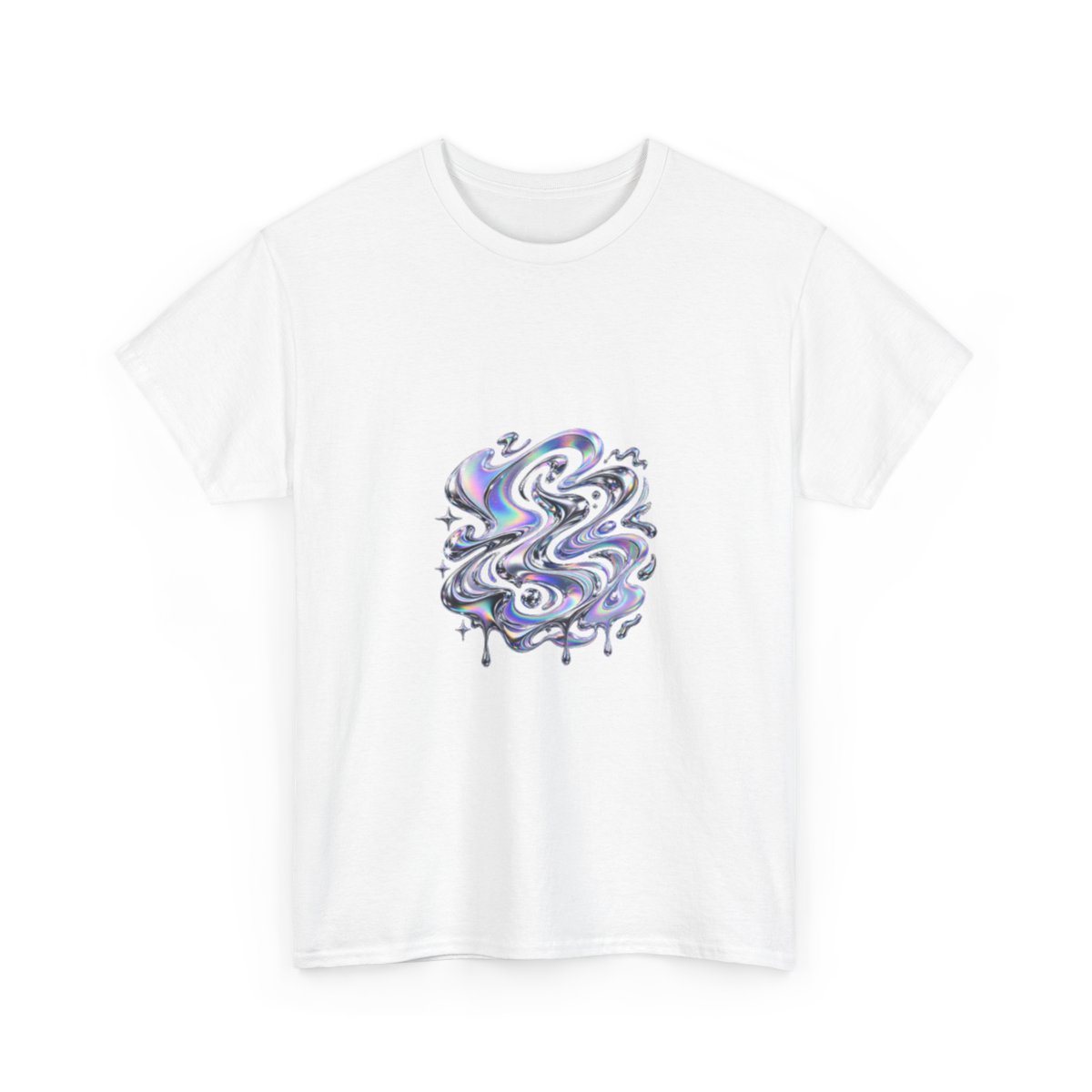 Zoitra Y2K Chrome Tee — Apparel from Zoitra Collective