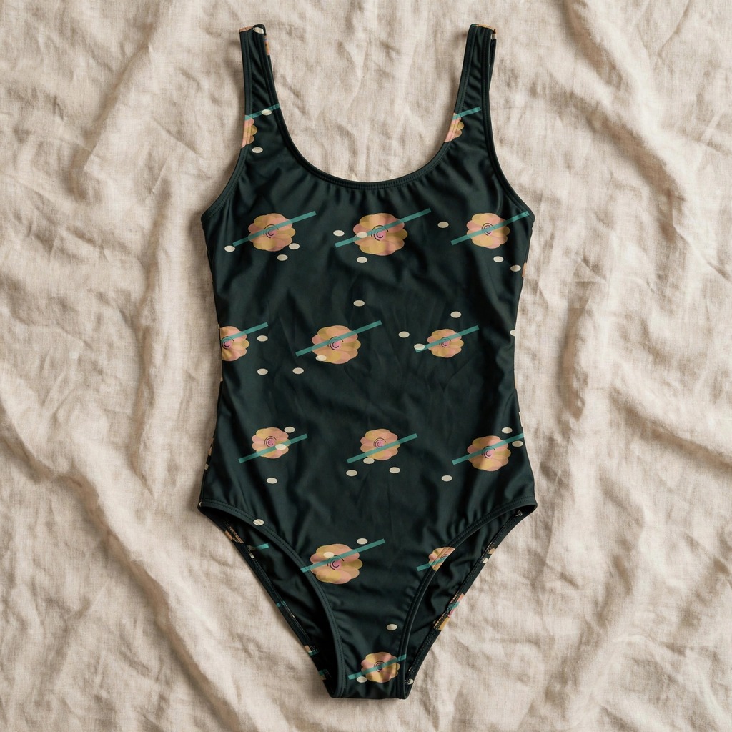 Zoitra Auric Bloom One-Piece Swimsuit — Swim & Resort from Zoitra Collective