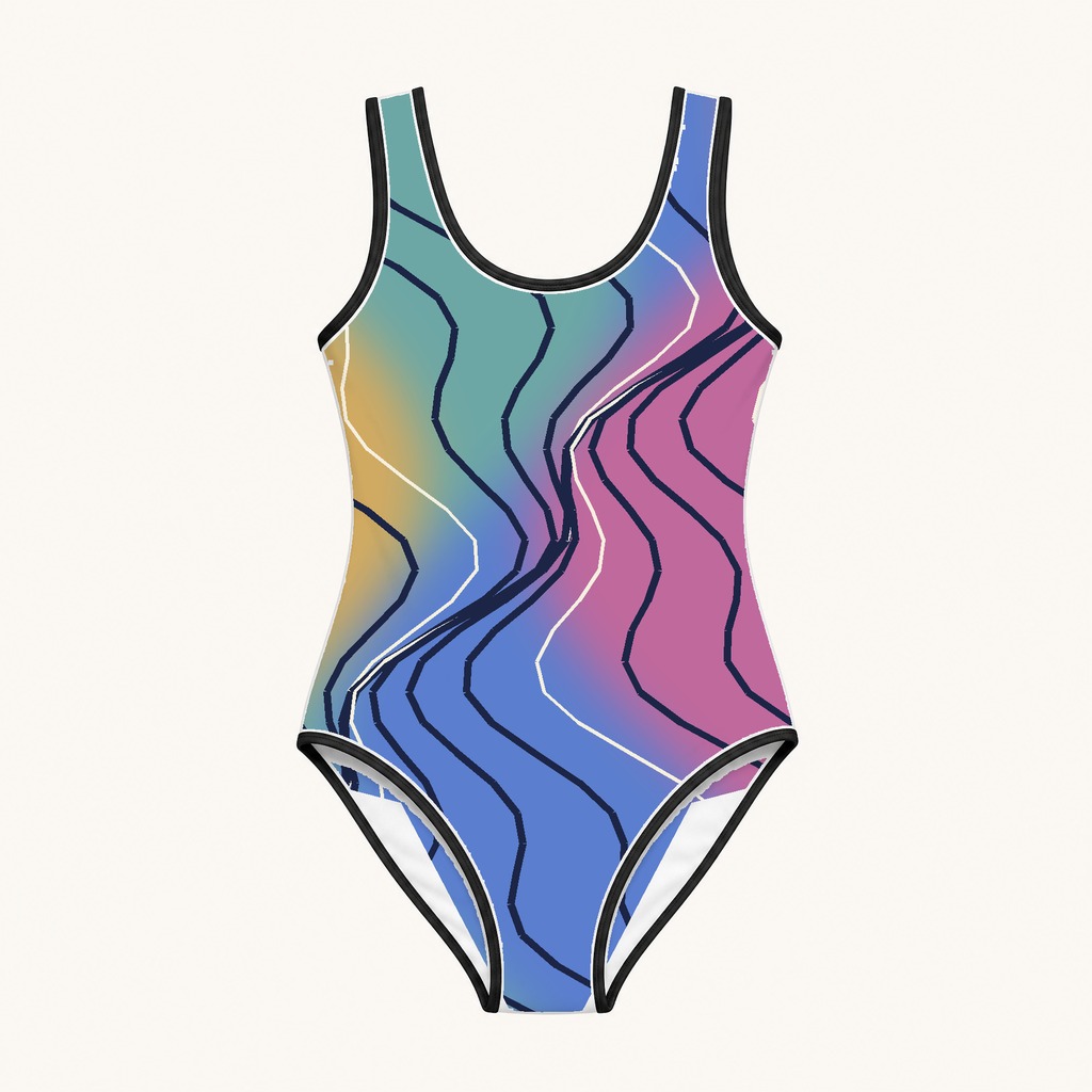 Zoitra Mineral Wave One-Piece Swimsuit