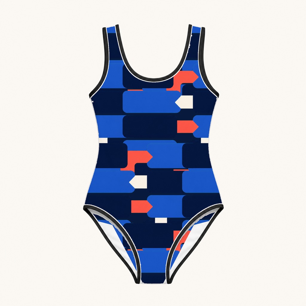 Zoitra Relay Grid One-Piece Swimsuit
