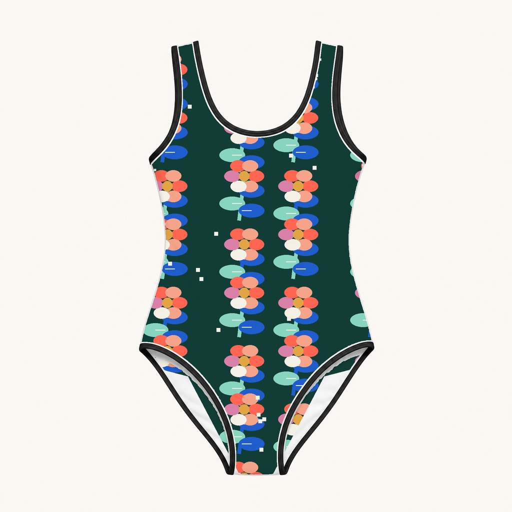 Zoitra Signal Garden One-Piece Swimsuit