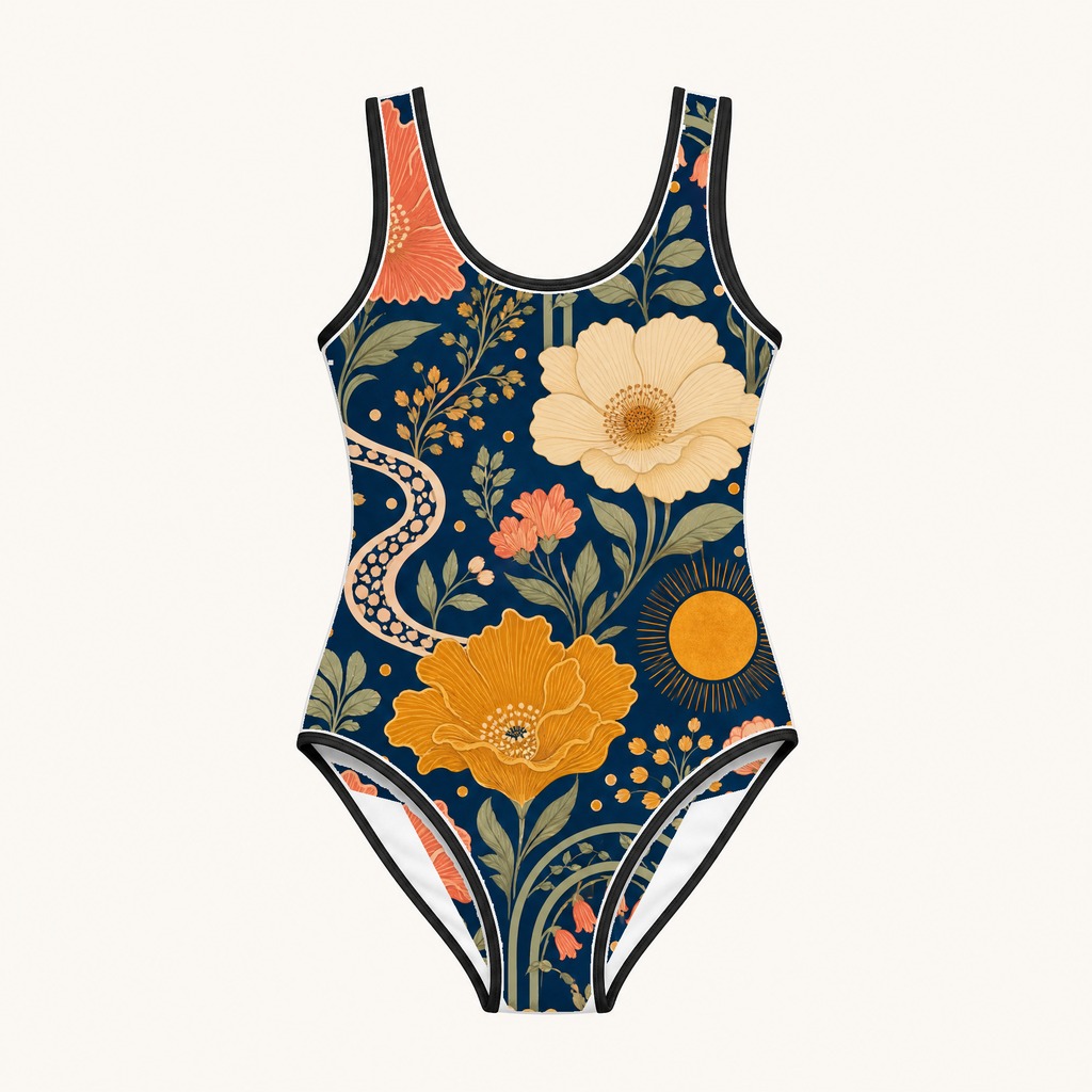 Zoitra Solstice Garden One-Piece Swimsuit — gallery view 1 of 1