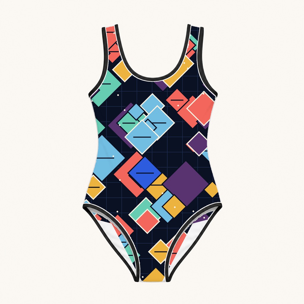 Zoitra Twilight Mosaic One-Piece Swimsuit